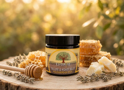 Beef Tallow & Honey Balm (No Essential Oils) 60ML